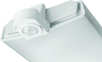 Surface Wraparound, LED, 2FT Nominal 2000 LM, 80+ CRI, 3500K, Constant current, dimming to 1%, 0-10V, MVOLT, 120V-277V, LSXR 10 lens, on/off, Passive Infrared Sensor Option