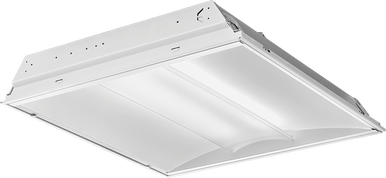 Architectural 2x2 LED troffer, Nominal 3300 LM, eldoLED dimming 1%, 80+ CRI, 4000K, nLight with 100% (L100) LM management