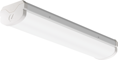 2FT LED Wraparound,Nominal 2000 LM,Square, smooth,80+ CRI, 4000K