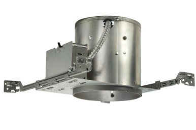 Juno 6IN Incandescent New Construction IC Housing, Smaller Footprint Bar Hanger, Pre-Installed Air-Loc Gasket - IC22 S G
