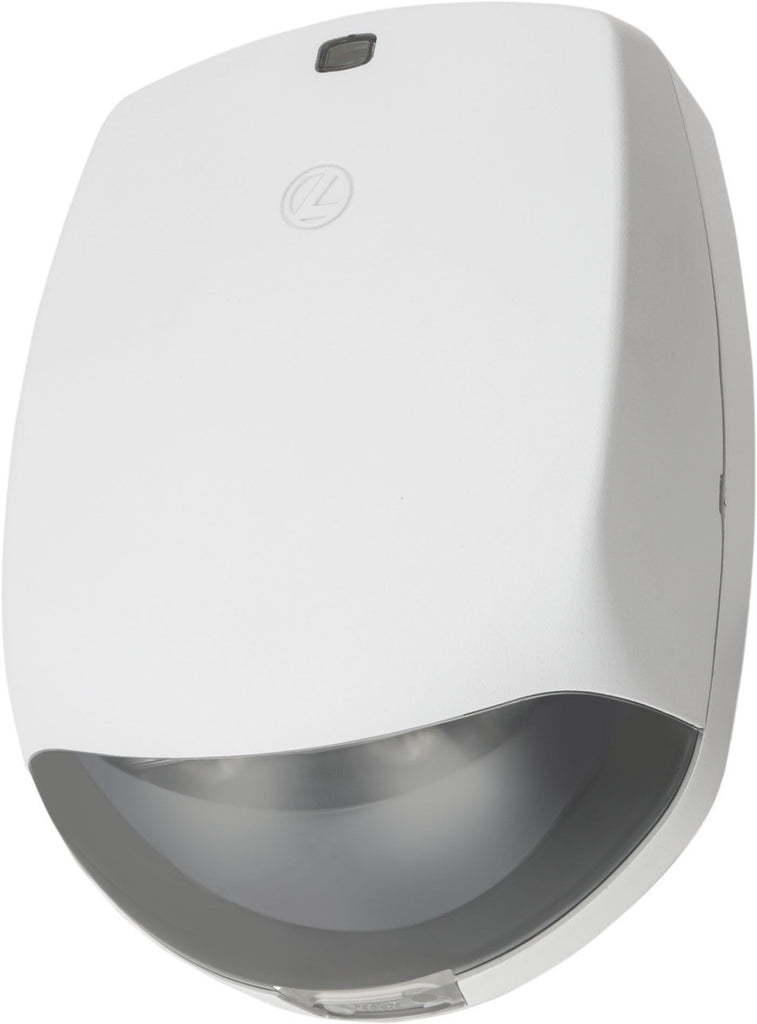 Affinity, Normally Off with internal battery, White textured, 120-347VAC, Lithium iron phosphate, Self-Diagnostic & Remote Test, Field Configurable Throw