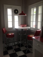 Red Industrial Warehouse Style Pendant - 16in. Diameter