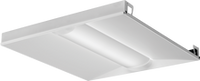 Volumetric Recessed Lighting 2FTx4FT ReLight, Nominal 4800 LM, Curved, Linear Prismatic, Generic Dimming Driver (0-10v), Dims to 1%, 80+ CRI, 4000K