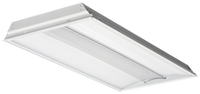 Architectural 2x4 LED troffer, Nominal 4000 LM, Generic dimming driver (0-10v),  dims to 10%, 80+ CRI,  4000K