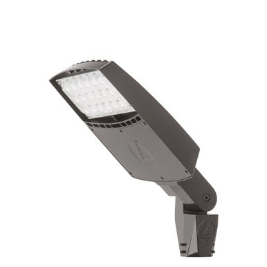 RSXF LED Flood Size 1, 7477 Lumens, 4000K Cool White, Wide flood, 347-480V, Slipfitter, Dark bronze finish - RSXF LED1 LED P1 40K WFL HVOLT IS DDBXD