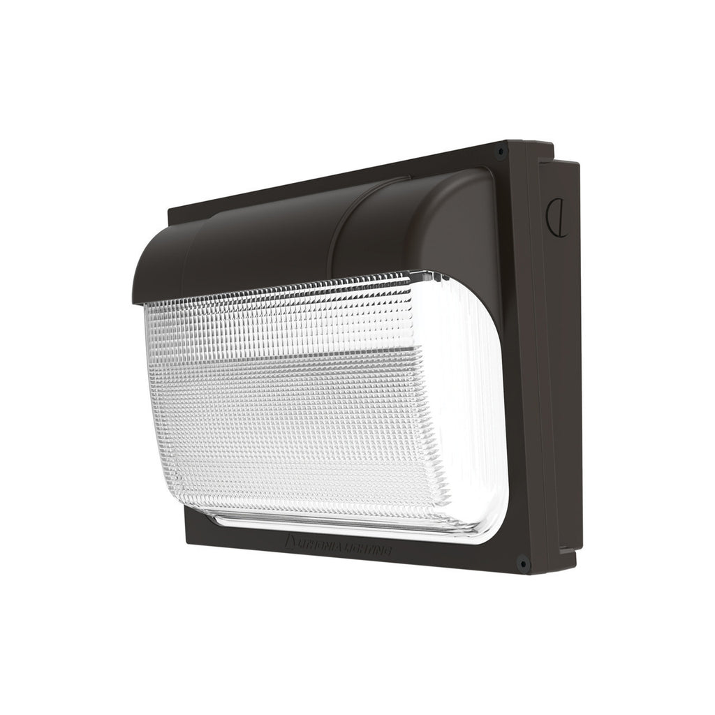 TWX LED Size 2 Wallpack, Adjustable light output, 5000K, 480V, Dark bronze finish, super durable
