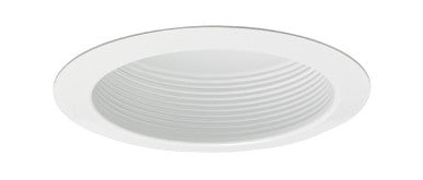 5IN BaffLED Trims, White, White Trim Ring
