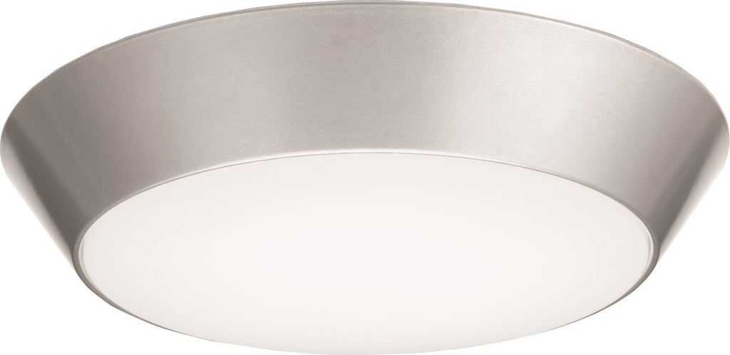 Versi Lite LED Flush Mount, 7IN, 2700K, Wet location listing, Dark bronze textured