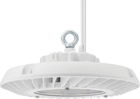 LED Economical Round Bay Light, 12000LM, 5000K, 80 CRI, White Finish