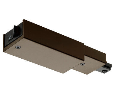 Trac-Lites Current Limiting Mini End Feed, 1-Circuit, White