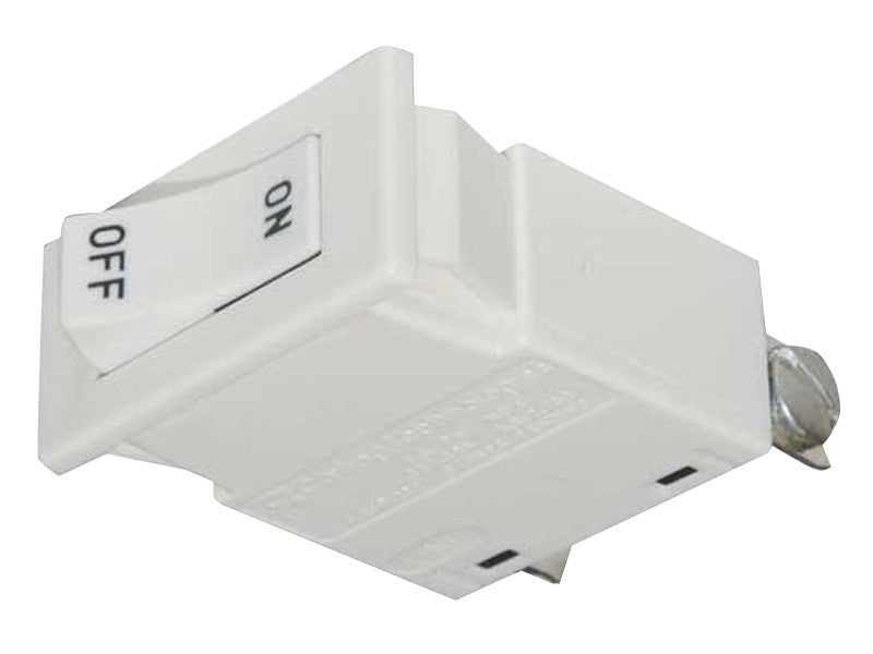 Trac-Master Current Limiting Circuit Breaker, 2 Amp, White