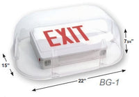 Polycarbonate Vandal Shield for EZXTE Exit Sign