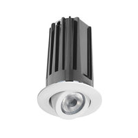 2 inch LED Gen 2 Round Adjustable Trim Module, 3000K, 90 CRI, Spot, Black Finish - 2LEDTRIM G2 ADJ 30K 90CRI SP BL