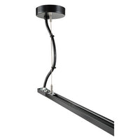 Rigid Ceiling, Two Circuit Feed/Suspension Kit 48-inch Cable Length, Black Finish - TU598 48IN BL