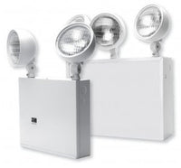 Heavy Duty 20 Guage Steel Emergency Light, 6 volt, 2 head, 18w unit (City of New York Approved)