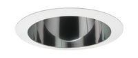 5IN Coned Trims, White, White Trim Ring