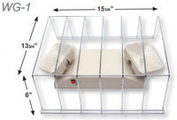 Wire Guard Only for Exit and Emergency Light - Chrome