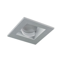 Aculux 2-in Square Architectural Wall Wash Flush Mount, White - 2SQWW W FM