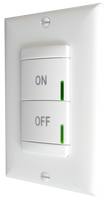 Switch & Load Controller, Wireless, White, Includes CM 9 WR, SKU - 225L98 - SPODMR WR WH K1