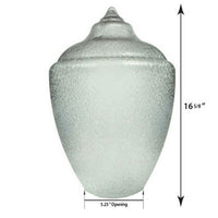 Medium Acorn Plastic Globe with 5.25