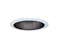4 IN deep white baffle, trim,