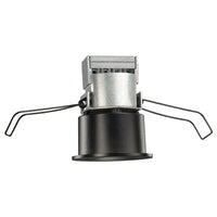 Juno Mini LED Downlight, Gen 2, Wet Location Approved, 4100K, Narrow Flood Optic, Black - MD1LG2 RD 03LM 40K 80CRI NFL WL BL