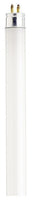8 Watt T5 Fluorescent Tube Bulb with Miniature Bi-Pin (G5) Base, 3000K - F8T5/WW