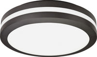 LED Cast Flush Mount, 15FT Dark Bronze Finish