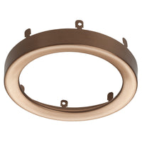 Juno SlimForm Accessory Trim - Round, 5IN, Bronze
