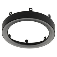 Juno SlimForm Accessory Trim - Round, 5IN, Black