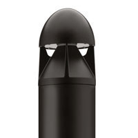 D-Series LED bollard, LED, 16 LEDs, Gen C, 700mA driver, 40K color temperature, 120-277V, Dark bronze finish, super durable, SKU - 223YJE - DSXB LED 16C 700 40K SYM MVOLT DDBXD L/AB