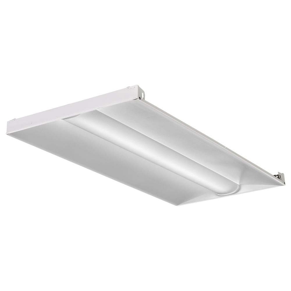 Basket LED lensed troffer 2x4, Nominal 4 - 2BLT4 RB 40L ADP EZ1 LP840 BAA