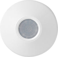 Low Voltage Ceiling Mount Sensor, High Bay 360° Lens, Rear RJ-45 Ports