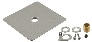 Trac-Master Outlet Box Cover, Silver