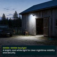 LED Dusk to Dawn Outdoor Solar Lights - Post or Wall Mounted - Choose from Multiple Wattages