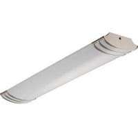 Futra Linear 2FT 2-17W T8 Lamps, Brushed Nickel