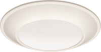 Juno SlimBasics TapeRed SurFace Mount- Round, 6IN, Switchable CCT ? 3000K, 4000K, 5000K, 90+ CRI, Environment, Matte White