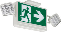 Running Man Combo, LED, Green Panel, White