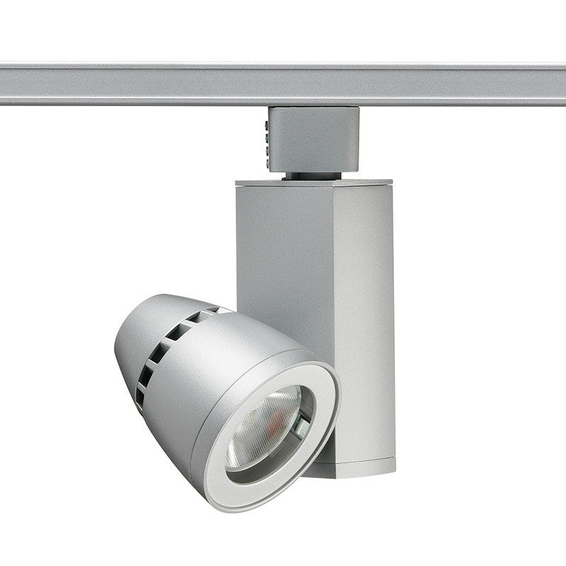 Trac-Master Conix II LED, Generation 3, 3500K, 80 CRI, Phase Dimmable, Wide Flood, Silver