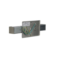 Contemporary Square Vanity with Switchable White, 1FT Nominal, 120-277V, Selectable Color Temperature, 90 CRI, Bronze