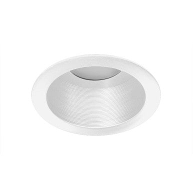 4IN L-Series New Construction Downlight,Parabolic Reflector Trim,White