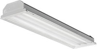Architectural 1x4 LED troffer, Nominal 4800 LM, Step-level dimming, 6FT pre-wire, 18 gauge, 3/8IN dia, 4 wire - 2 circuit, 80+ CRI, 4000K
