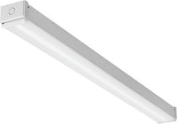 Commercial linear strip,96IN,10,000LM,High efficiency,Round Diffuse Lens,120V-277V,Generic driver 0-10V dimming,3500K,80 color rendering index,Single-circuit through wire including ground wire, low voltage,White finish