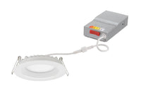 4IN wafer-thin LED downlight,Switchable CCT � 2700K, 3000K, 3500K, 4000K, and 5000K,90+ CRI, Matte White