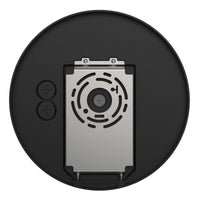 LED Round Bulk Head Light - Wall or Ceiling Mount – Wet Location - Watt Selectable 60W/48W/36W - Color Selectable 30K/40K/50K - 120/277V - Black Finish - Integrated Photocell Included