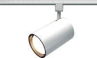 R30 - White Track Head Only - Straight Cylinder Shape