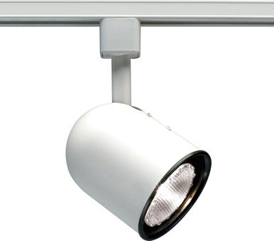 Par20 - White Track Head Only - Short Bullet Cylinder Shape