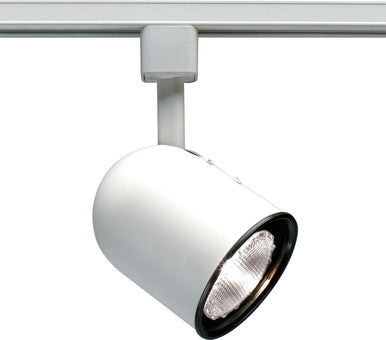 Par30 - White Track Head Only - Short Bullet Cylinder Shape
