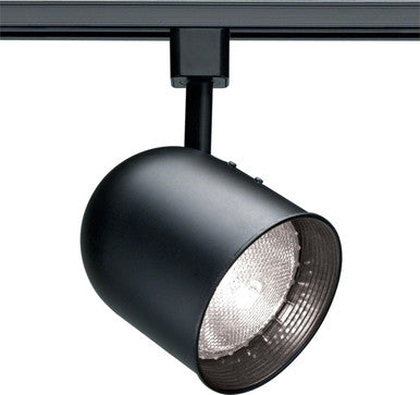 Par30 - Black Track Head Only - Short Bullet Cylinder Shape