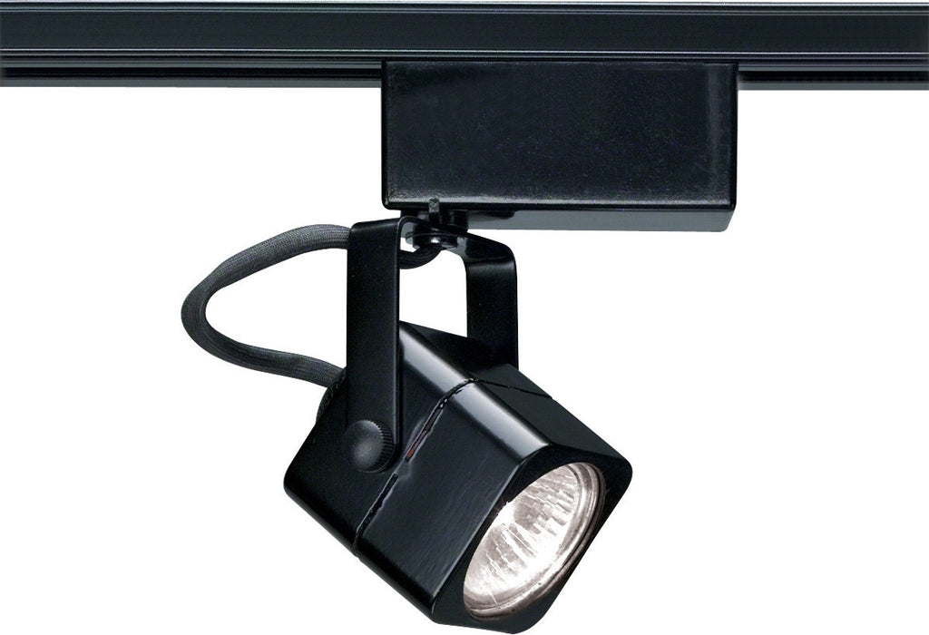 Mr16 - Black Track Head Only - Square 12 Volt